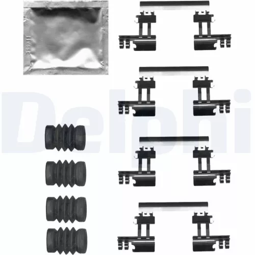 Accessory Kit, brake shoes DELPHI LY1110)