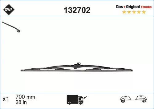Wiper Blade SWF 132702)