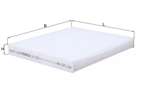 Filter, cabin air KNECHT LA 158)