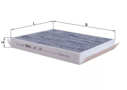 Filter, cabin air KNECHT LAK 189)