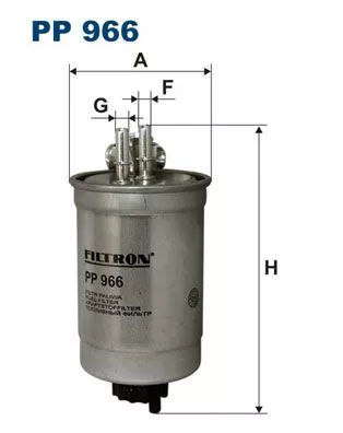 Fuel Filter FILTRON PP 966)