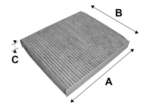 Filter, cabin air VALEO 698739)