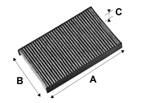 Filter, cabin air VALEO 698714)