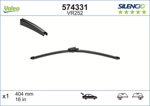 Wiper Blade VALEO 574331)