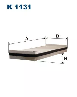 Filter, cabin air FILTRON K 1131)