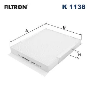 Filter, cabin air FILTRON K 1138)