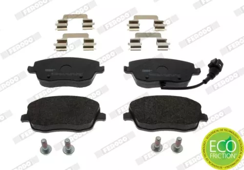 Brake Pad Set, disc brake FERODO FDB1662)