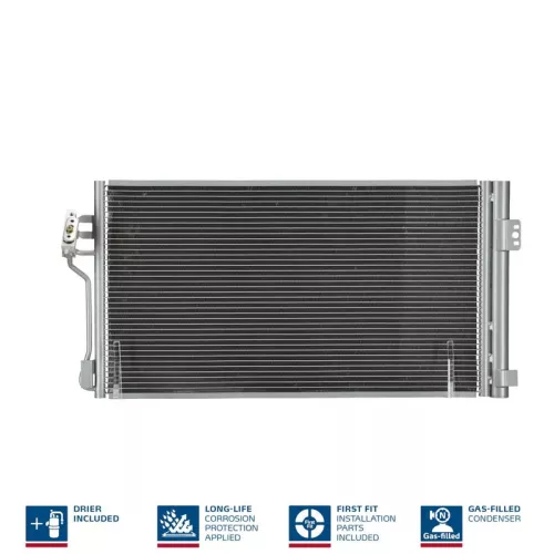 Condenser, air conditioning NISSENS 94674)