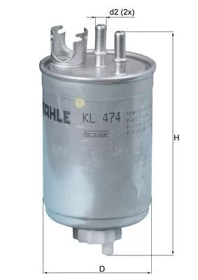 Fuel Filter KNECHT KL 474)