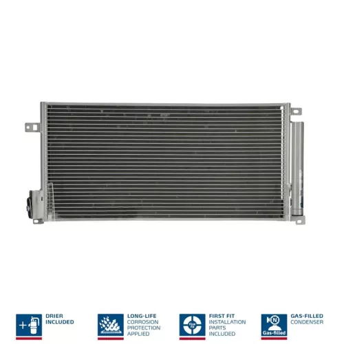 Condenser, air conditioning NISSENS 94899)