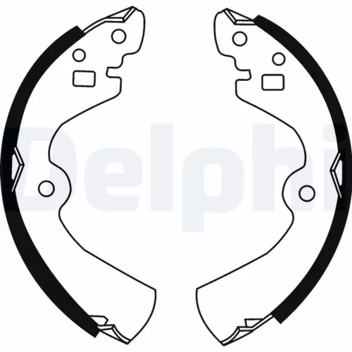 Brake Shoe Set DELPHI LS1884)