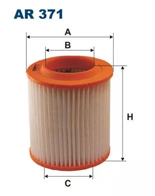 Air Filter FILTRON AR 371)