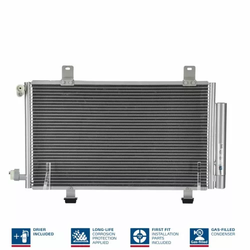 Condenser, air conditioning NISSENS 94979)