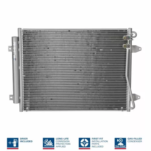 Condenser, air conditioning NISSENS 94832)