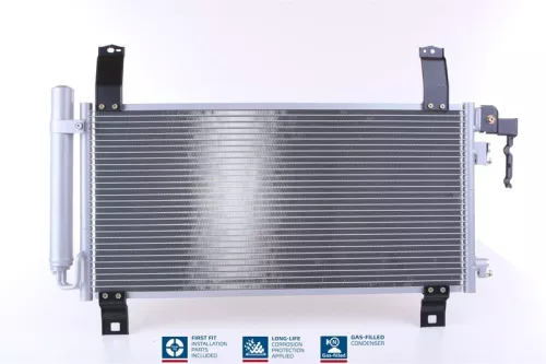 Condenser, air conditioning NISSENS 94792)