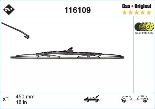 Wiper Blade FEBI BILSTEIN 116109)