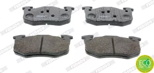 Brake Pad Set, disc brake FERODO FDB558)