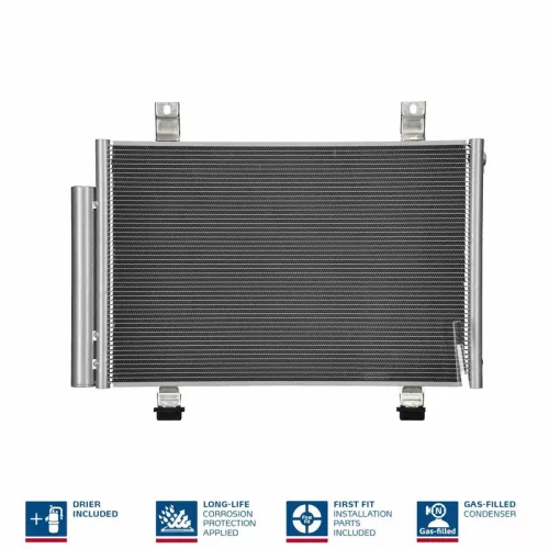 Condenser, air conditioning NISSENS 940057)