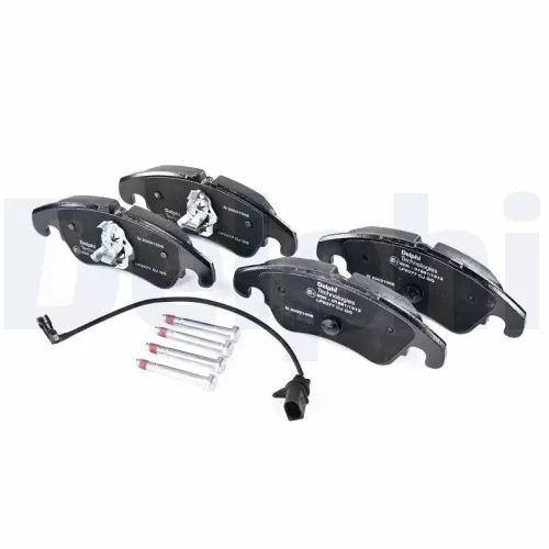 Brake Pad Set, disc brake DELPHI LP2077)