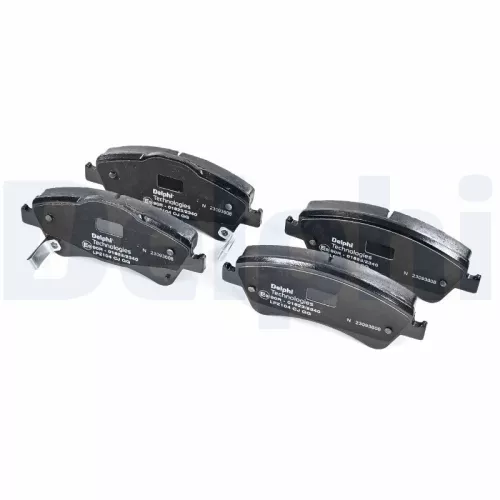 Brake Pad Set, disc brake DELPHI LP2104)