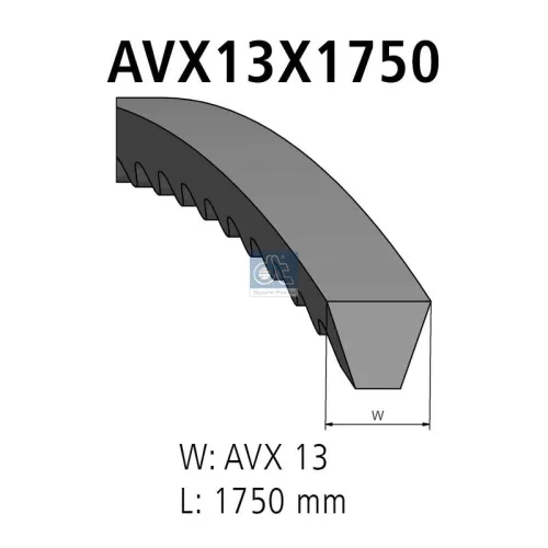 V-Belt DT Spare Parts 1.21214)