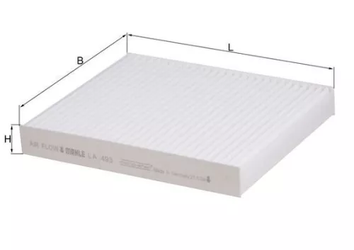 Filter, cabin air KNECHT LA 493)