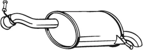 Rear Muffler BOSAL 190-025)