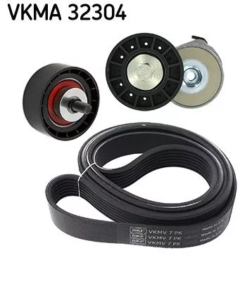 V-ribbed Belt Set SKF VKMA 32304)