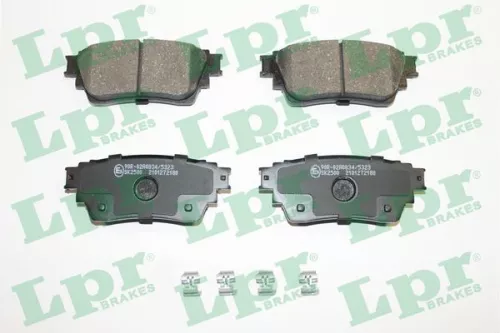 Brake Pad Set, disc brake LPR 05P2180)