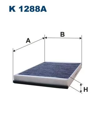 Filter, cabin air FILTRON K 1288A)