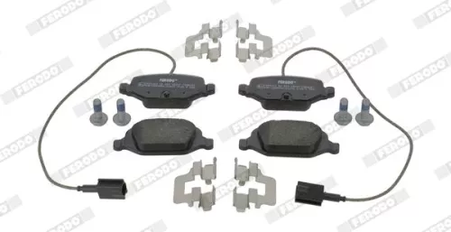 Brake Pad Set, disc brake FERODO FDB4321)