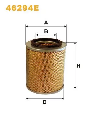 Air Filter WIX FILTERS 46294E)