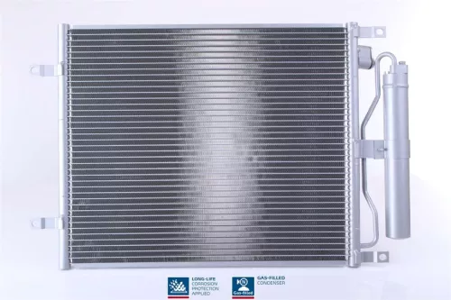 Condenser, air conditioning NISSENS 940069)