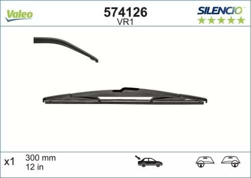 Wiper Blade VALEO 574126)