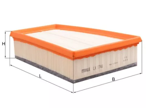 Air Filter KNECHT LX 1748)