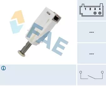 Switch, clutch control (cruise control) FAE 24791)