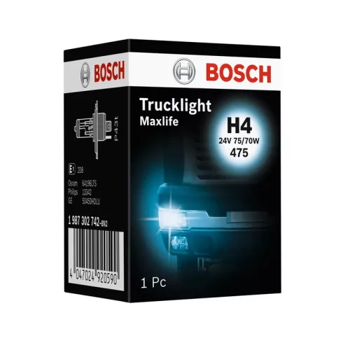 Bulb, front fog light BOSCH 1 987 302 742)