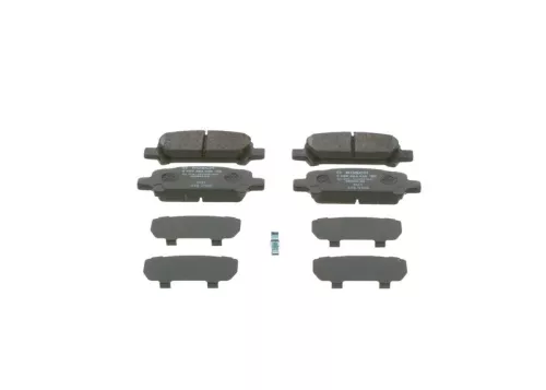 Brake Pad Set, disc brake BOSCH 0 986 494 445)