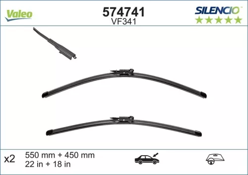 Wiper Blade MANN-FILTER 574741)