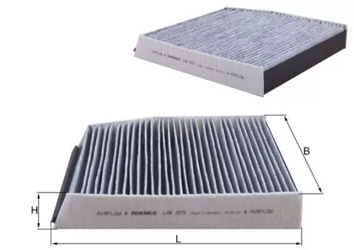 Filter, cabin air KNECHT LAK 879)