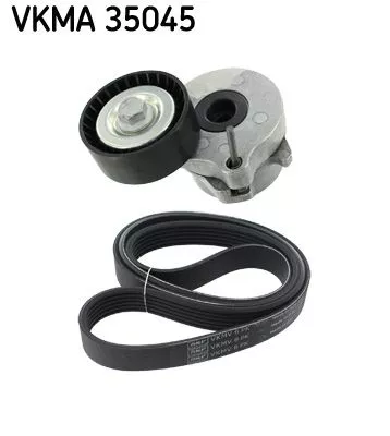 V-ribbed Belt Set SKF VKMA 35045)