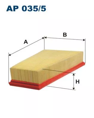 Air Filter FILTRON AP 035/5)