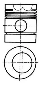 Piston KOLBENSCHMIDT 92772600)