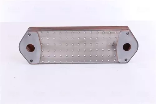 Oil Cooler, engine oil NISSENS 90715)