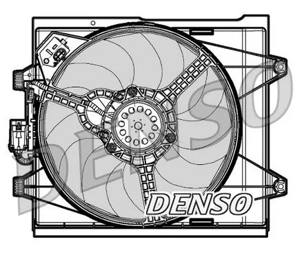 Fan, engine cooling DENSO DER09048)