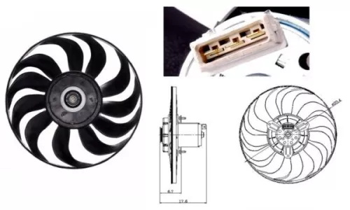 Fan, engine cooling NRF 47641)