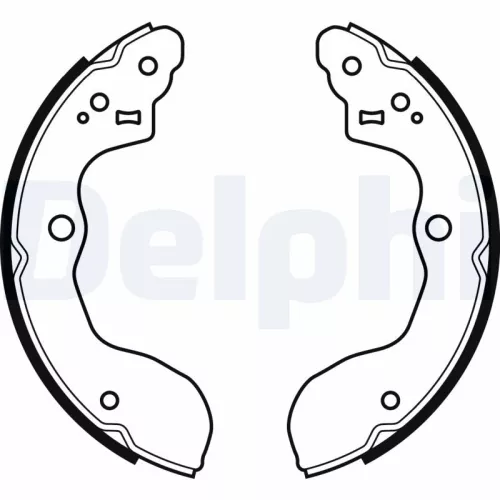 Brake Shoe Set DELPHI LS2071)