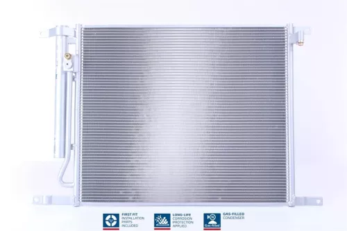 Condenser, air conditioning NISSENS 940335)