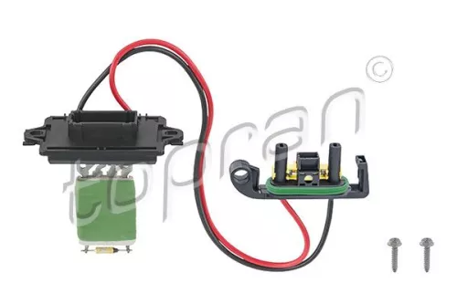 Resistor, interior blower TOPRAN 701 060)