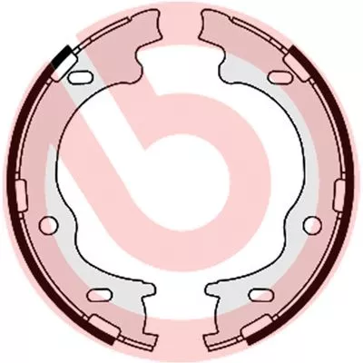 Brake Shoe Set, parking brake BREMBO S 30 529)